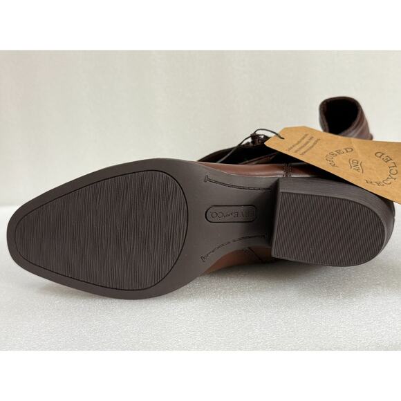 Frye and Co. Womens Sheldon‎ Stacked Heel Cowboy Boots Size 8.5M FO10184 - Picture 10 of 11